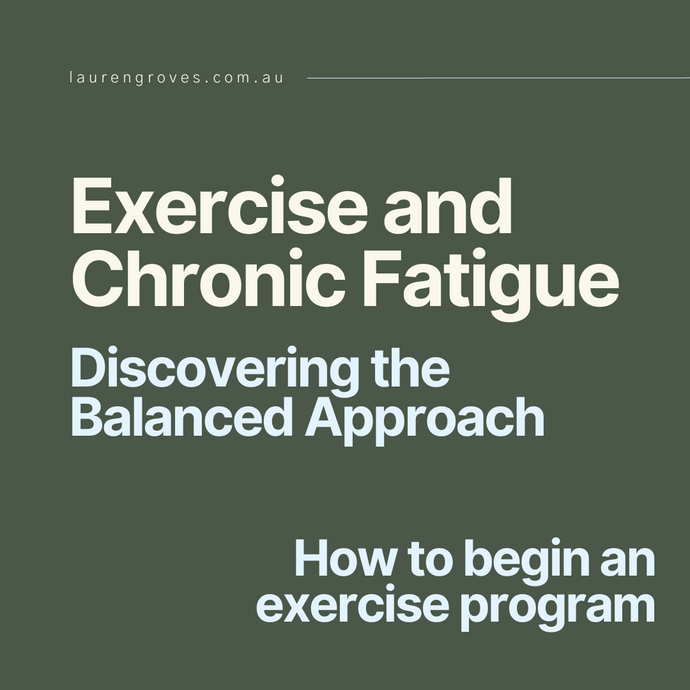 Exercise and Chronic Fatigue: Discovering the Balanced Approach