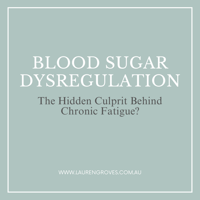 Blood Sugar Dysregulation: The Hidden Culprit Behind Chronic Fatigue?